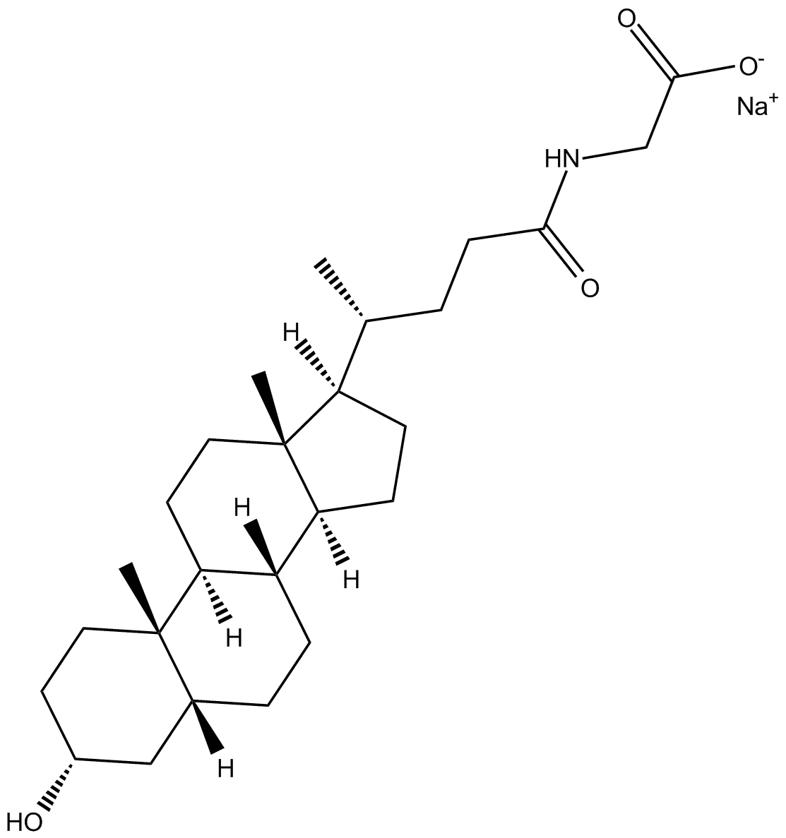 Glycolithocholic Acid (sodium salt)
