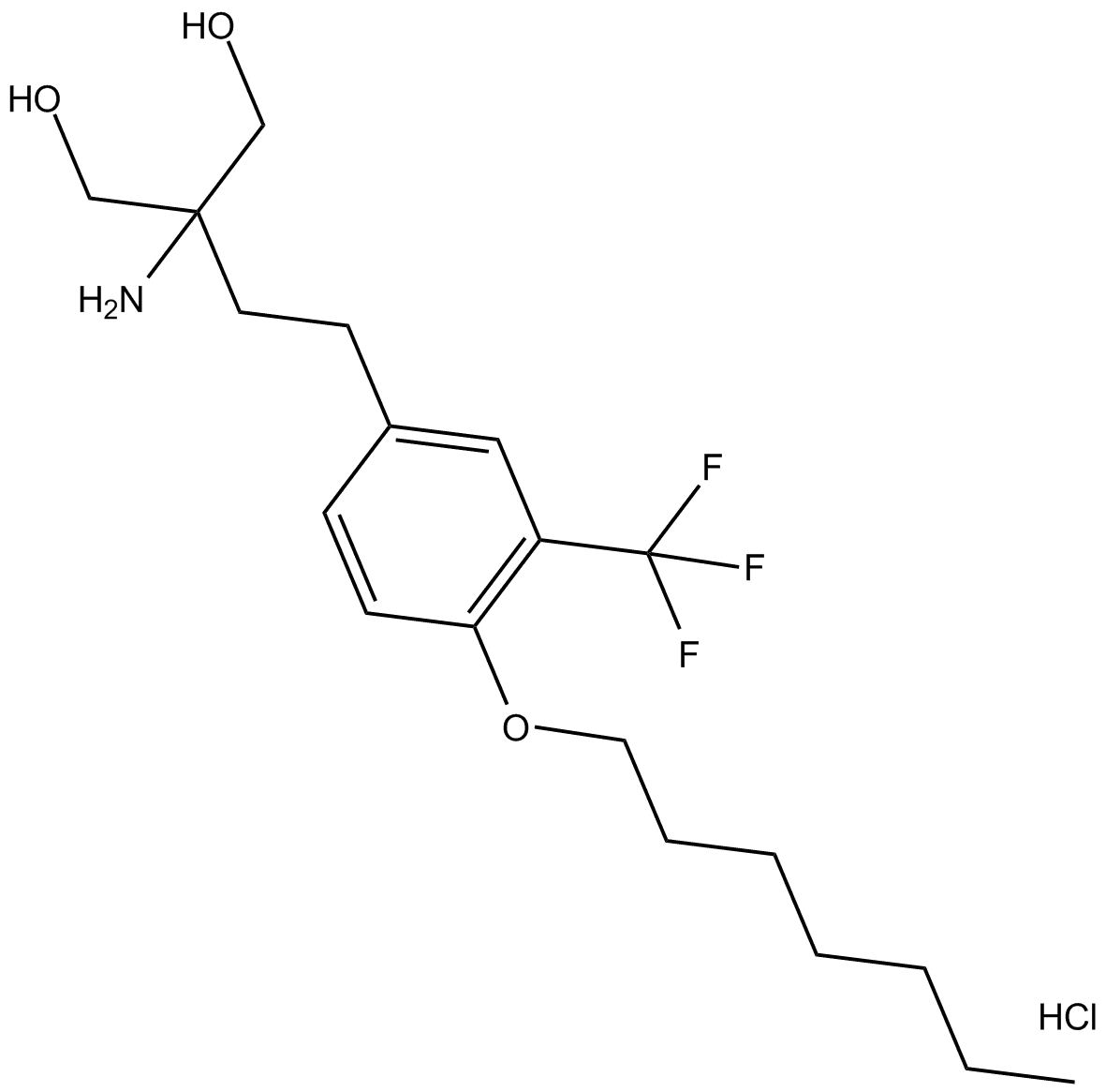 Amiselimod (hydrochloride)