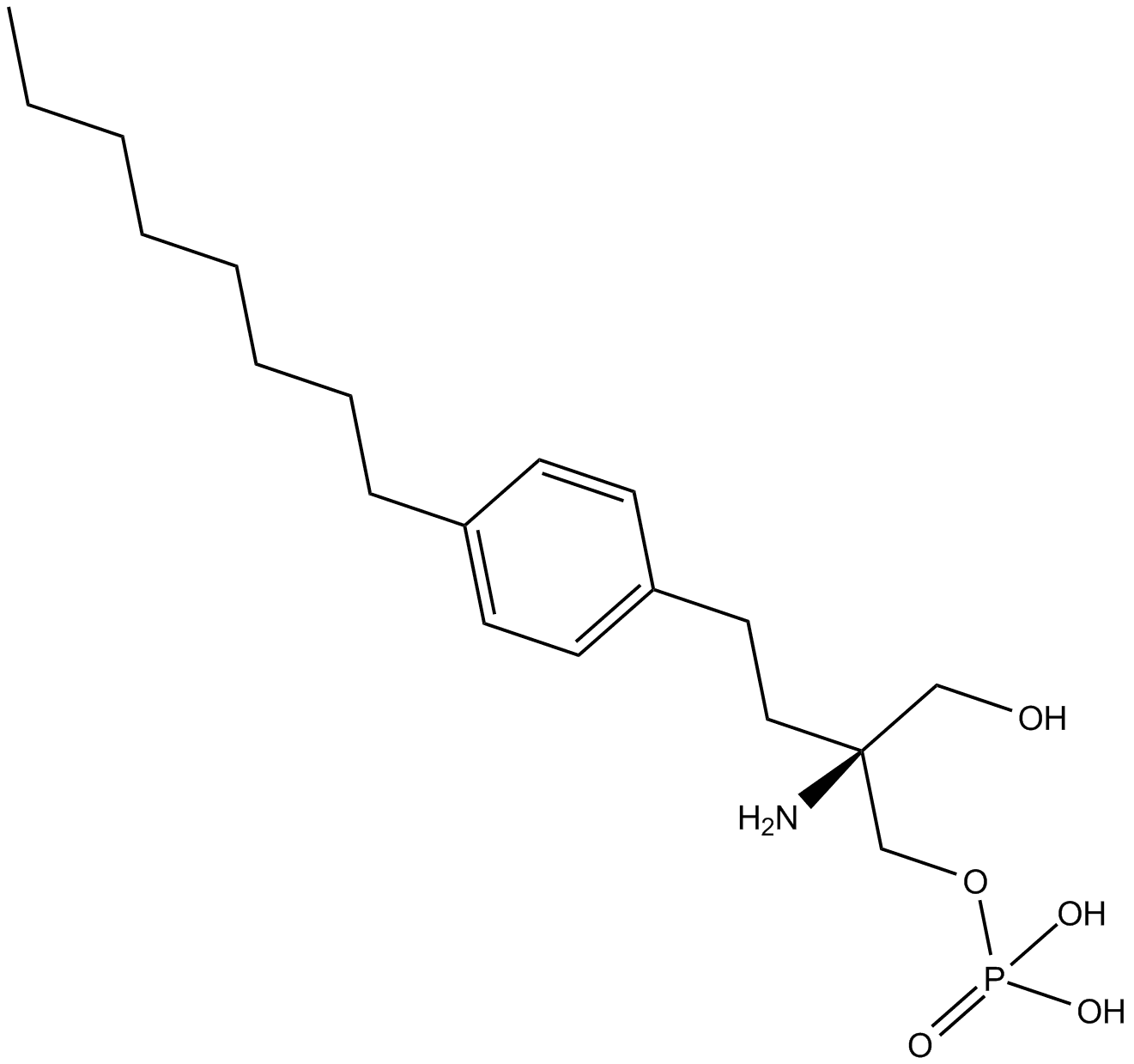 FTY720 (S)-Phosphate