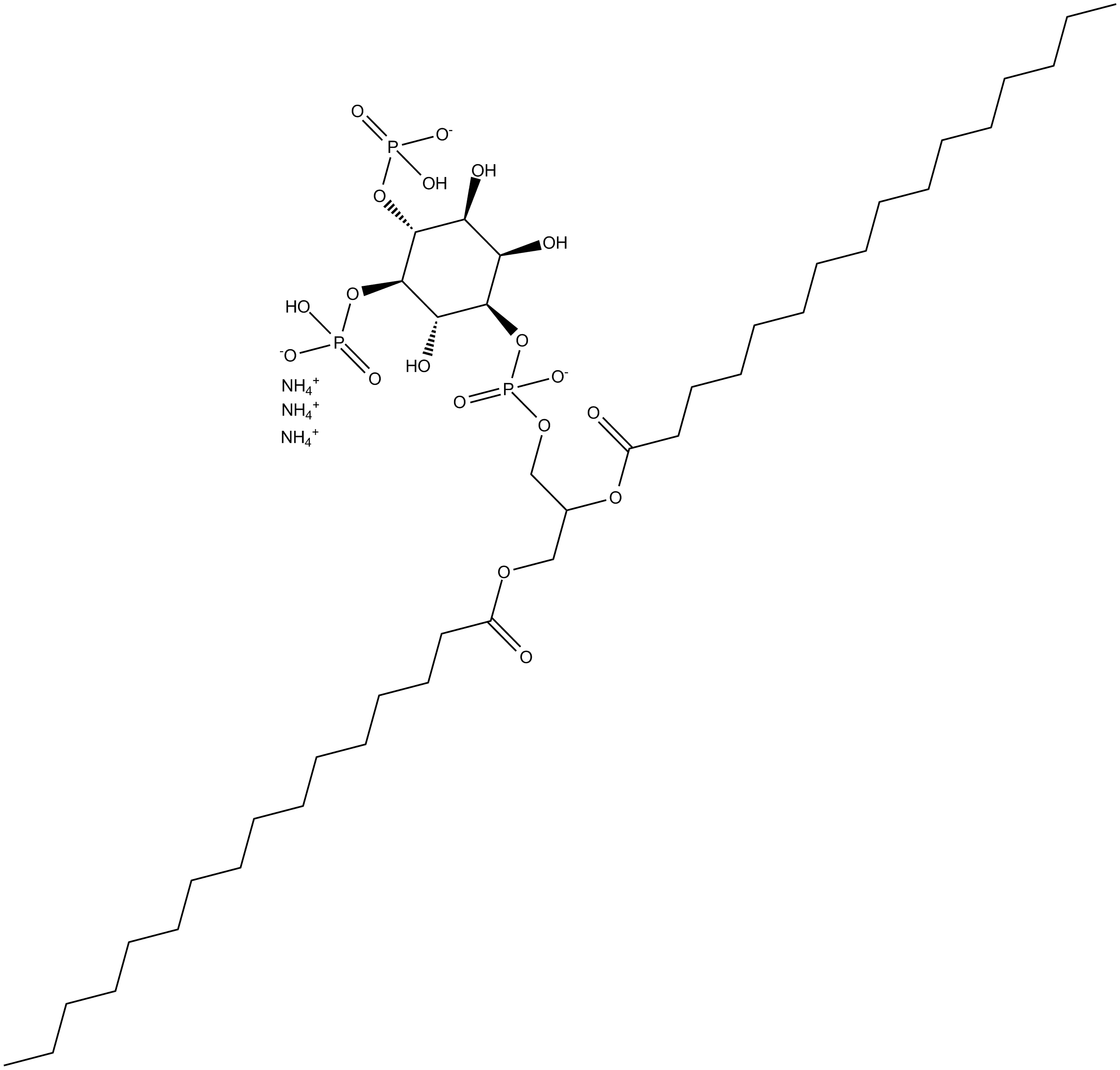 PtdIns-(4,5)-P2 (1,2-dipalmitoyl) (ammonium salt)