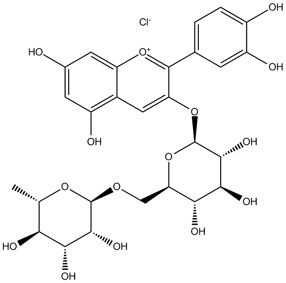 Keracyanin (chloride)