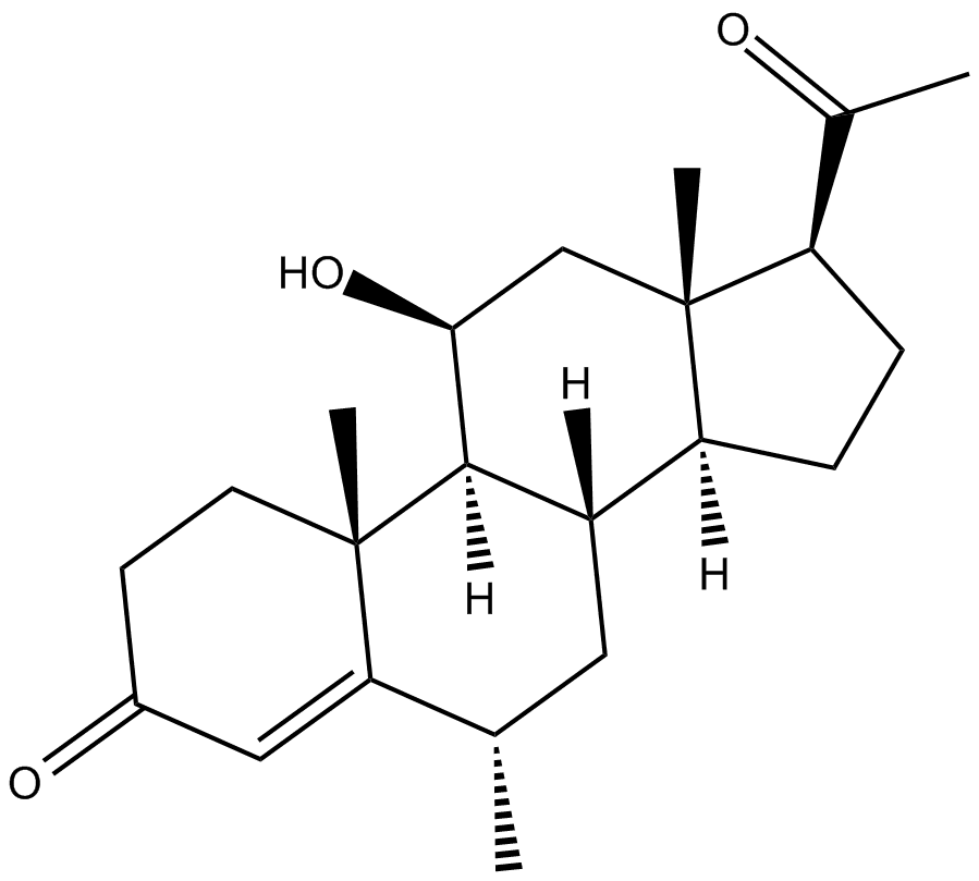 6α-methyl-11β-Hydroxyprogesterone