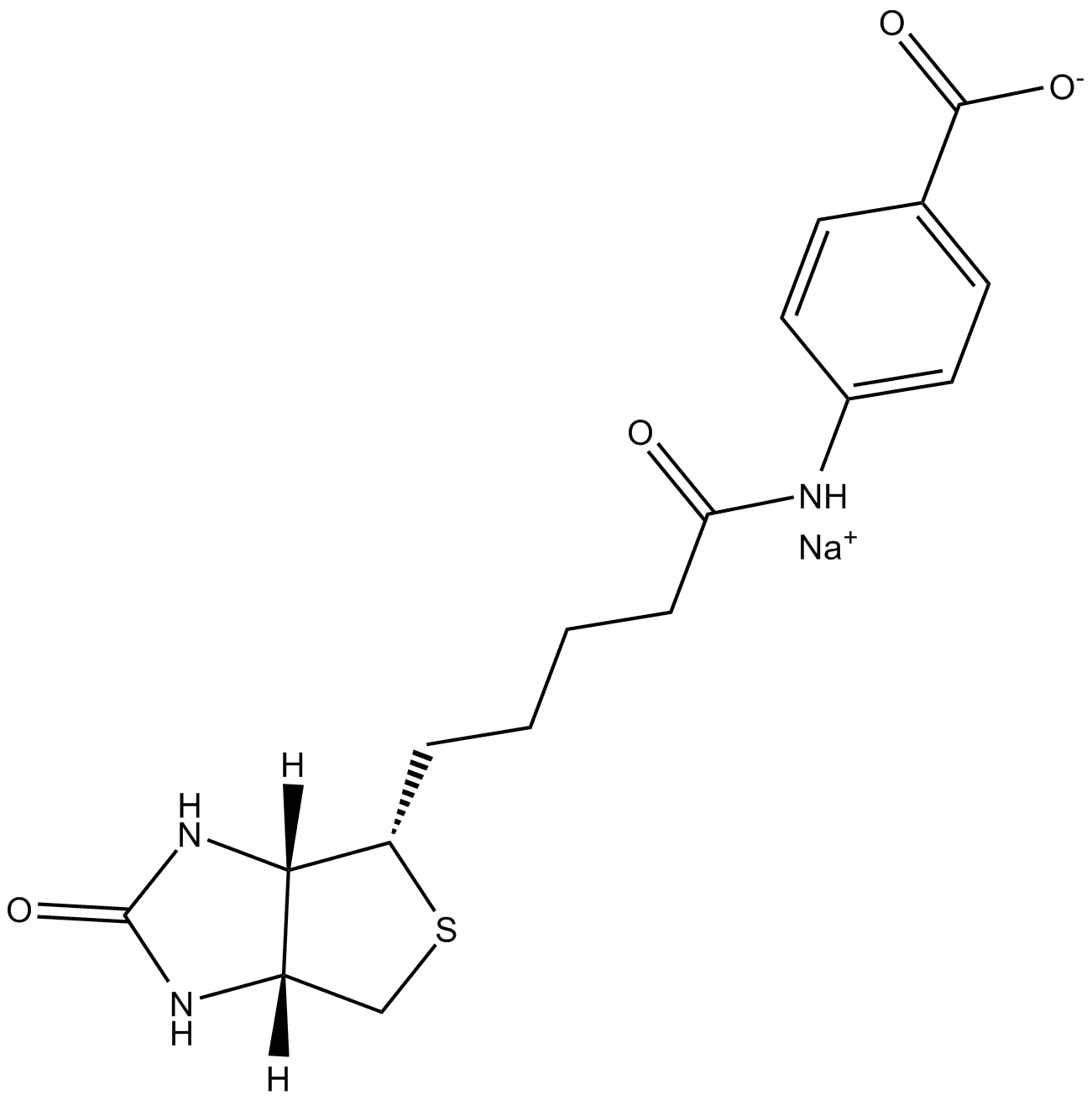 (+)-Biotin 4-Amidobenzoic Acid (sodium salt)