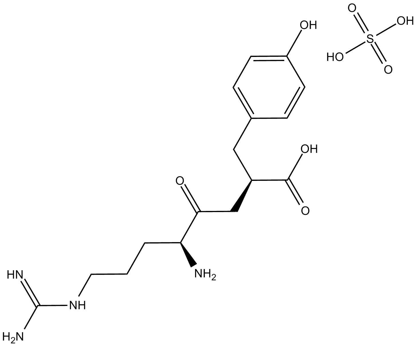 Arphamenine B (hemisulfate)