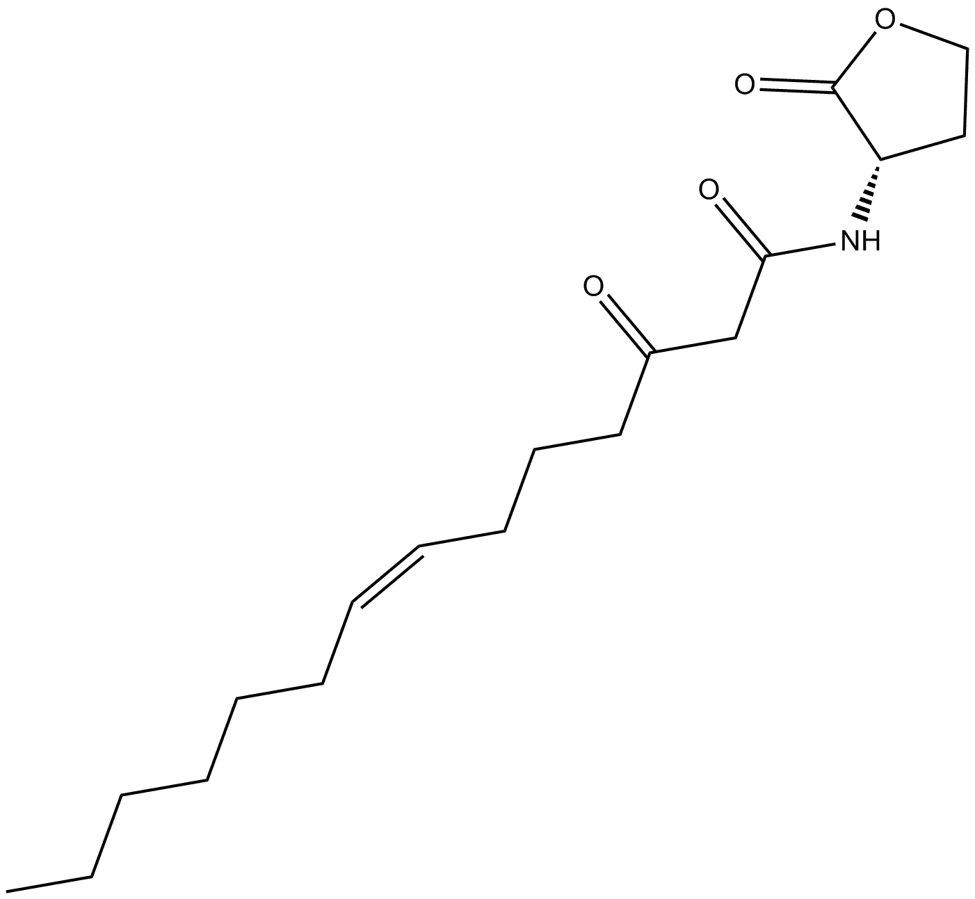 N-3-oxo-tetradec-7(Z)-enoyl-L-Homoserine lactone