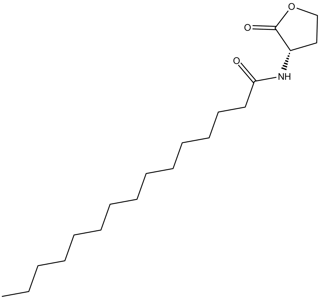 N-pentadecanoyl-L-Homoserine lactone