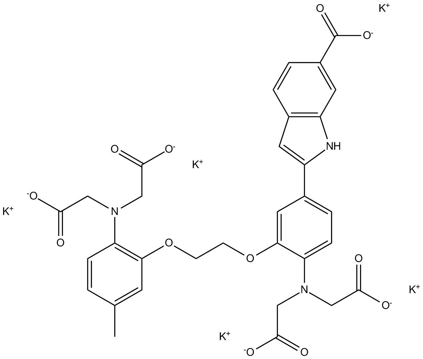 Indo-1 (potassium salt)
