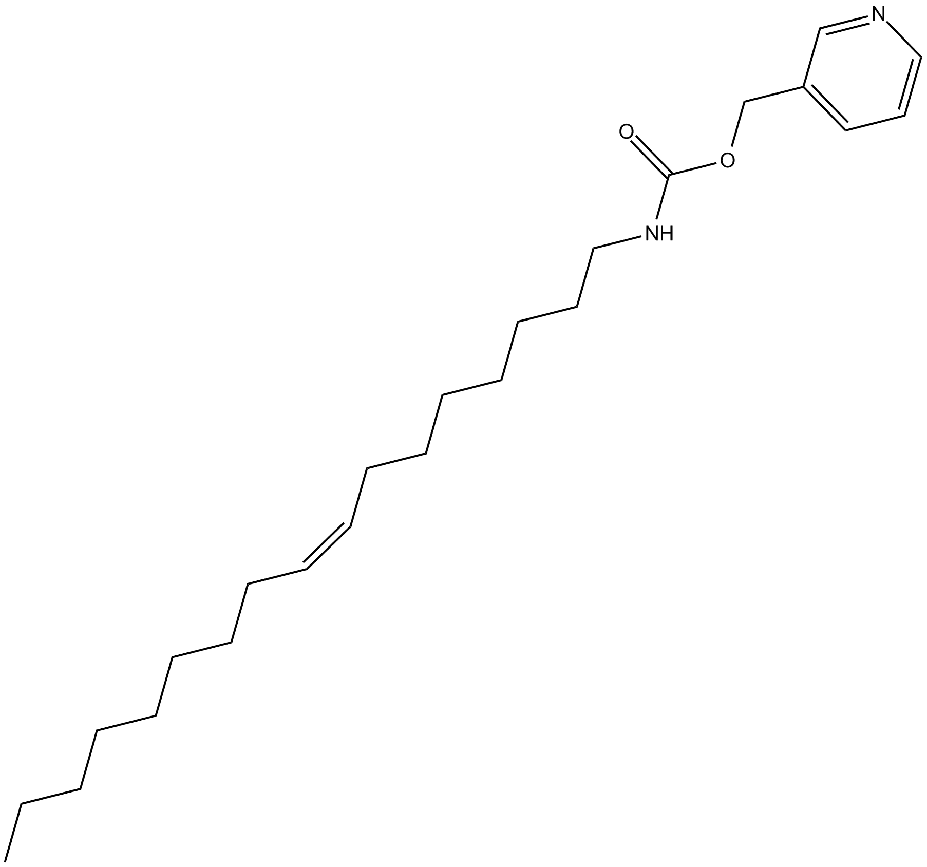 N-(8Z-Heptadecen-1-yl)-O-(3-pyridylmethyl)carbamate