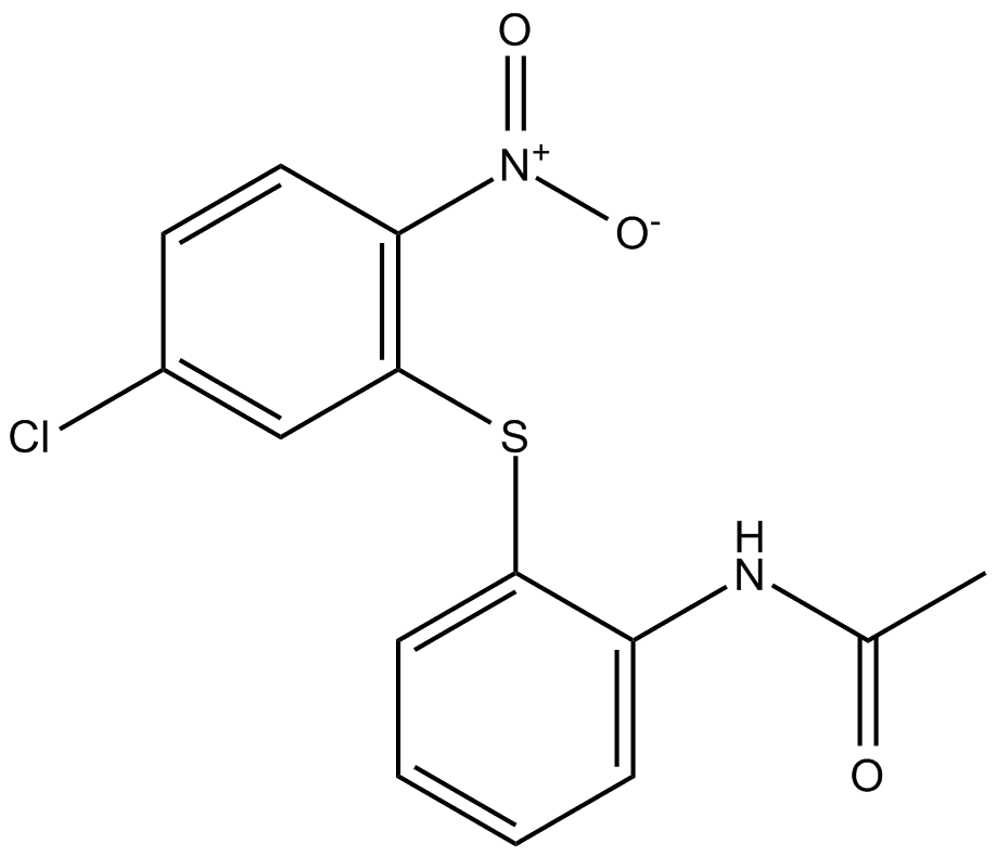2-Acetamidophenyl 5-chloro-2-nitrophenyl sulfide