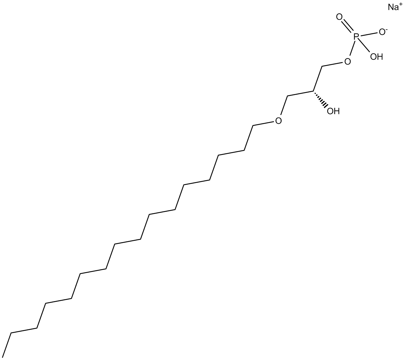 1-Hexadecyl Lysophosphatidic Acid (sodium salt)