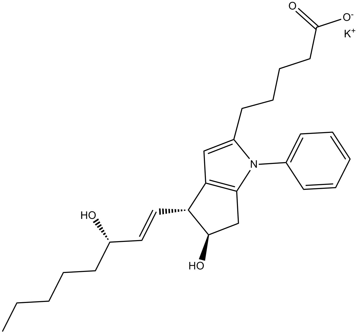 Piriprost (potassium salt)