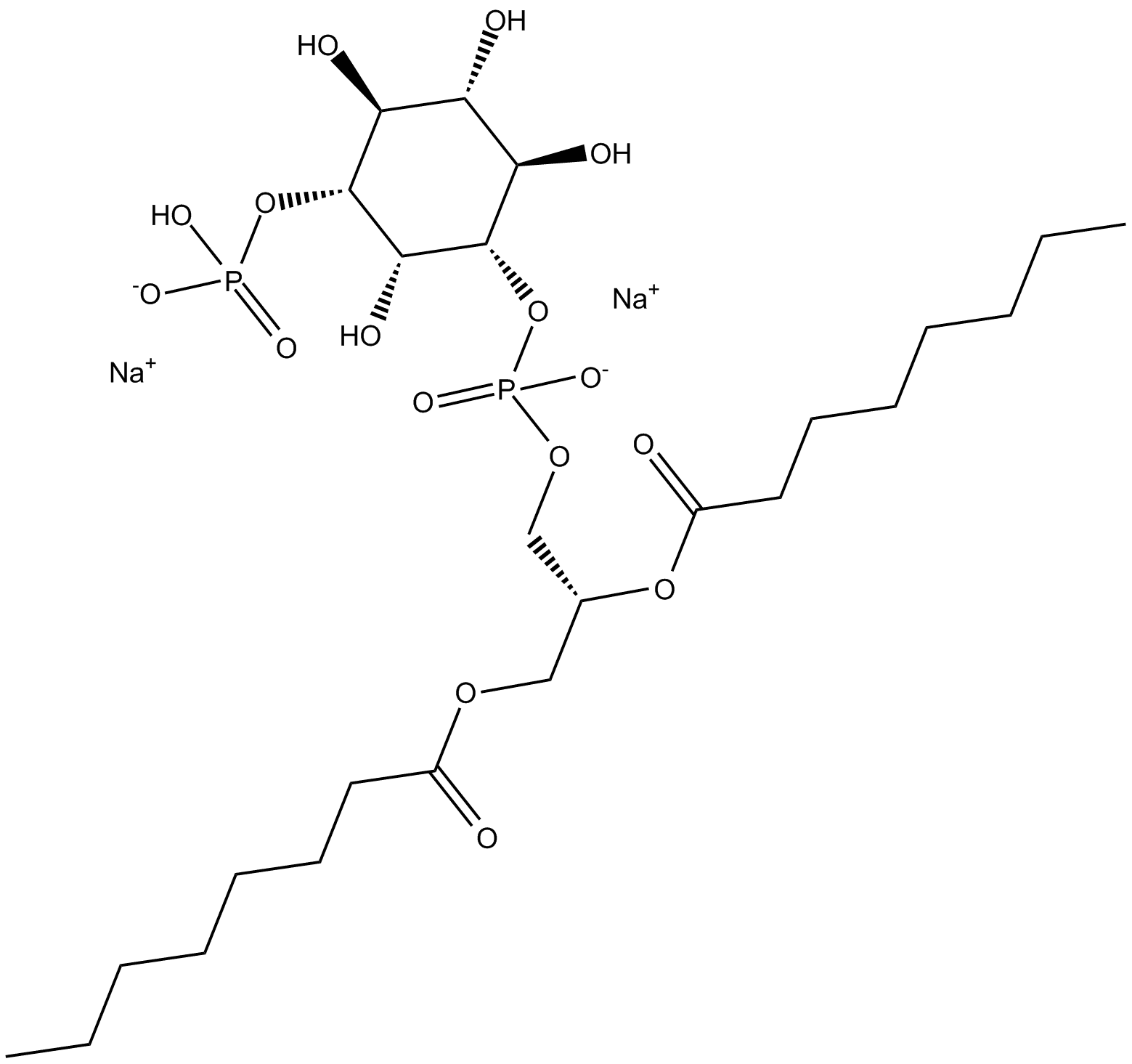 PtdIns-(3)-P1 (1,2-dioctanoyl) (sodium salt)