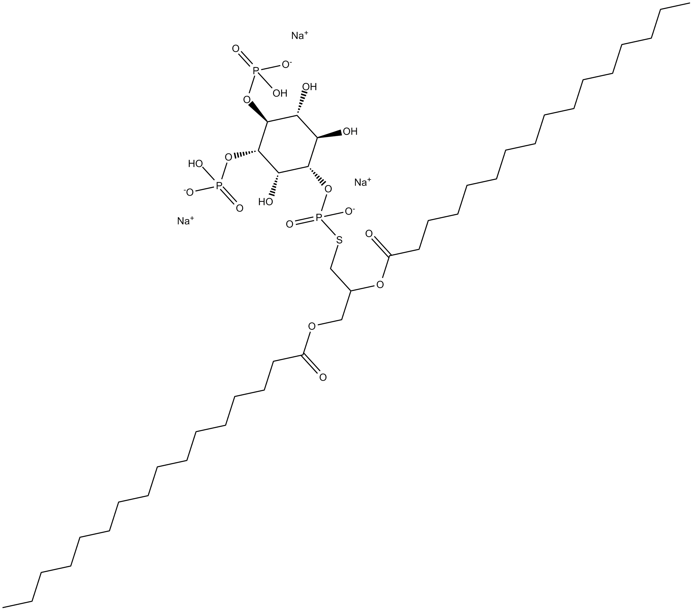 Ptd(S)Ins-(3,4)-P2 (1,2-dipalmitoyl) (sodium salt)
