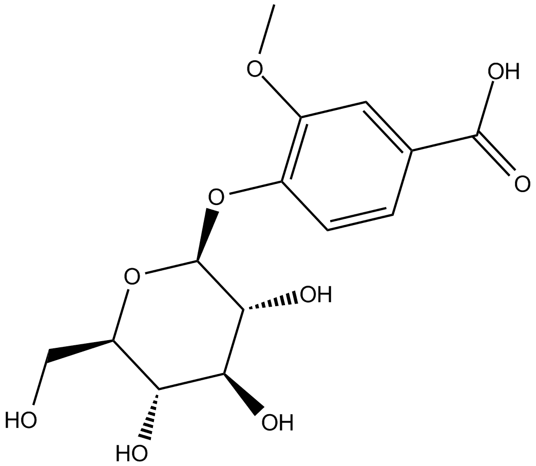 Vanillic Acid 4-β-D-glucopyranoside