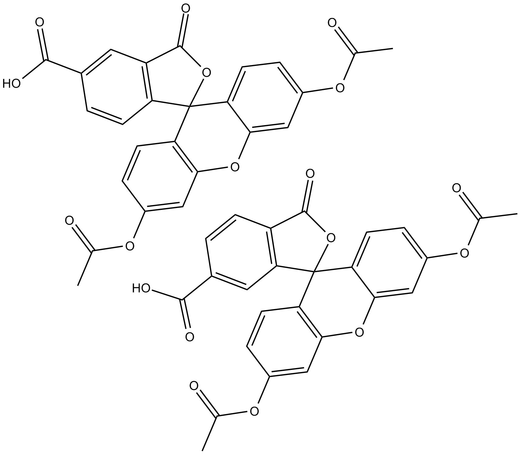 5(6)-Carboxyfluorescein diacetate