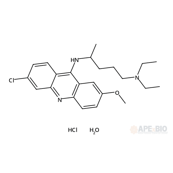 Quinacrine (hydrochloride hydrate)