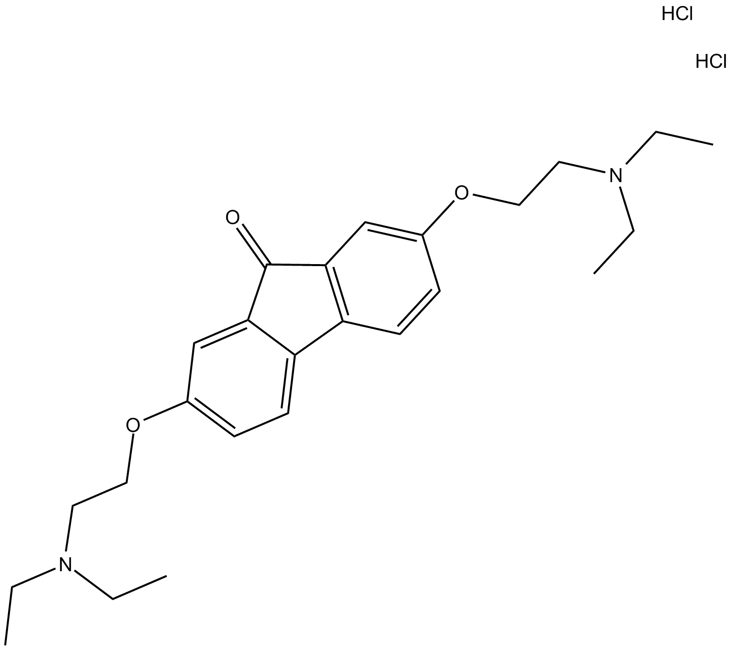 Tilorone (hydrochloride)