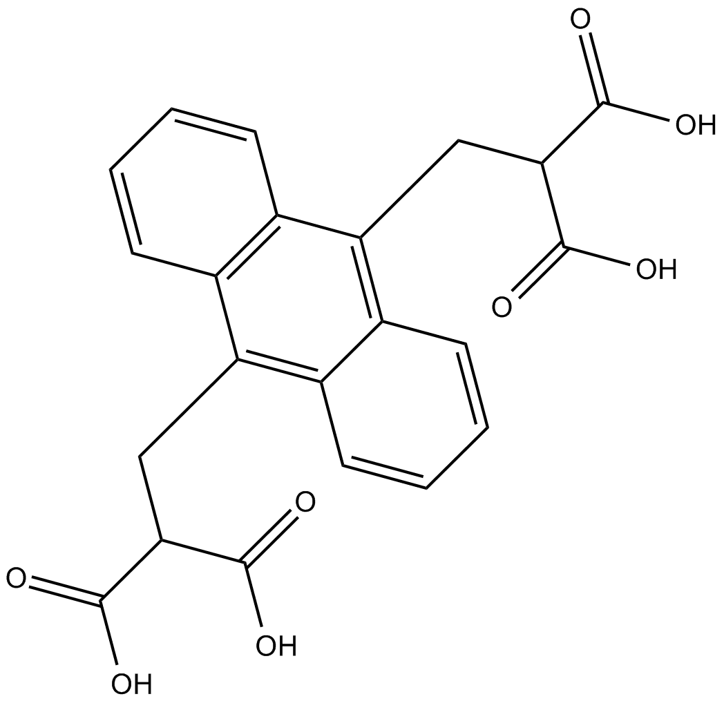 9,10-Anthracenediyl-bis(methylene)dimalonic Acid