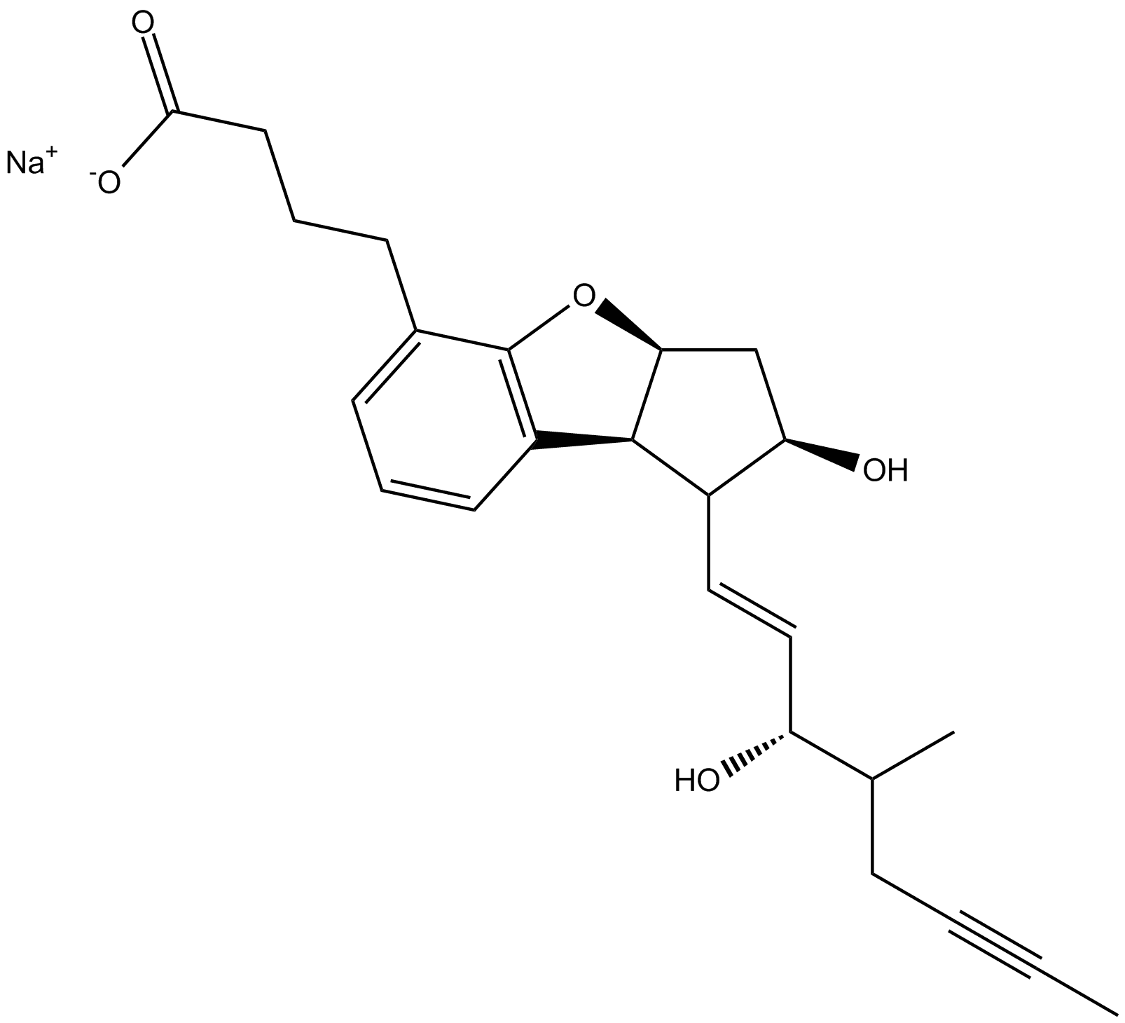 Beraprost (sodium salt)