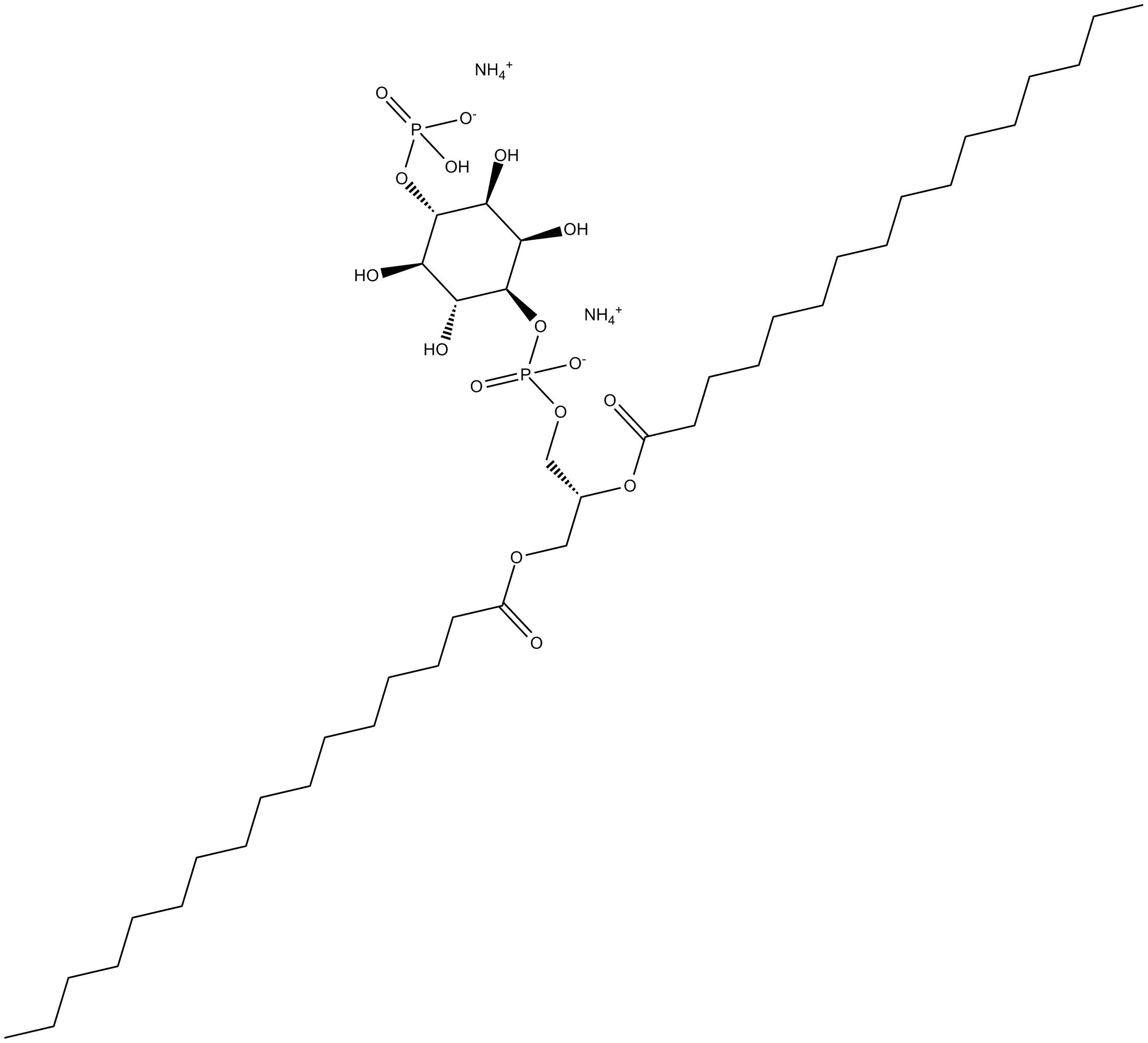 PtdIns-(4)-P1 (1,2-dipalmitoyl) (ammonium salt)