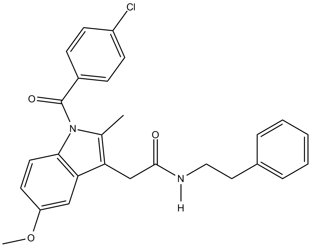 N-(2-phenylethyl)-Indomethacin amide