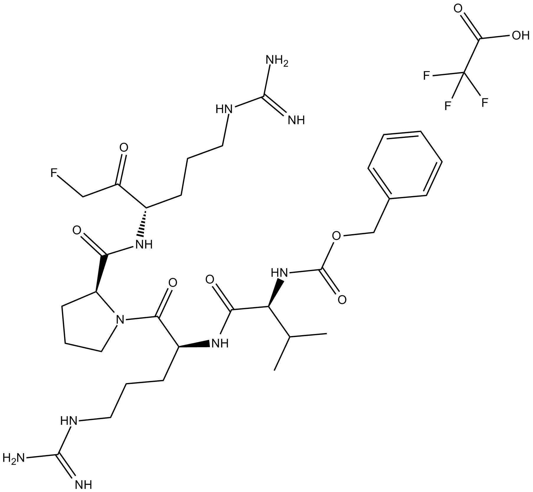 Z-VRPR-FMK (trifluoroacetate salt)