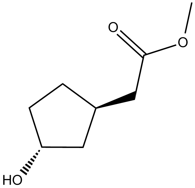 (1R,3R)-3-Hydroxycyclopentane acetic acid methyl ester