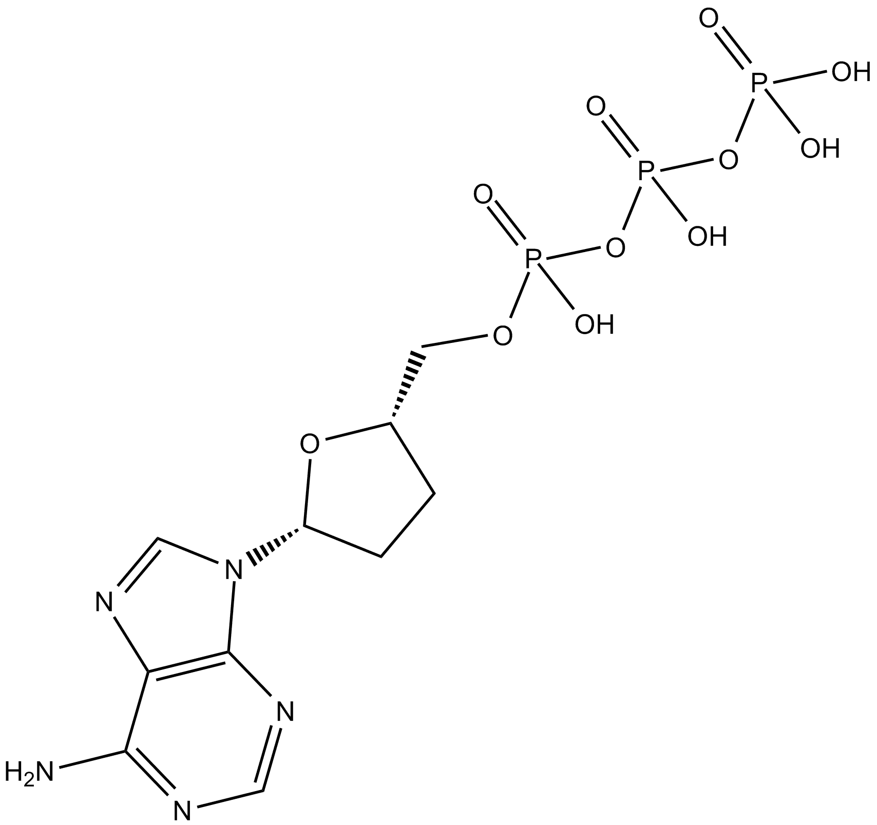2',3'-Dideoxyadenosine 5'-triphosphate