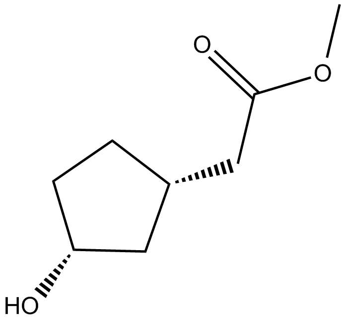 (1S,3R)-3-Hydroxycyclopentane acetic acid methyl ester
