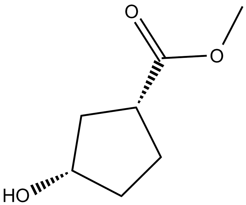 (1R,3S)-3-Hydroxycyclopentane carboxylic acid methyl ester