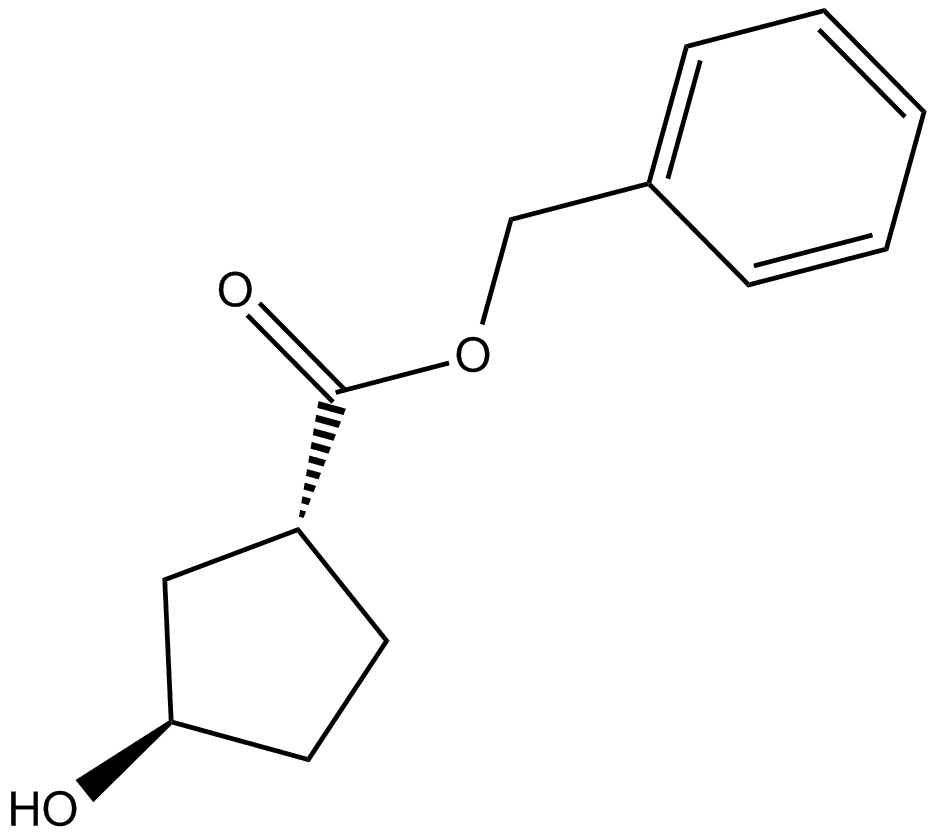 (1R,3R)-3-Hydroxycyclopentane carboxylic acid benzyl ester