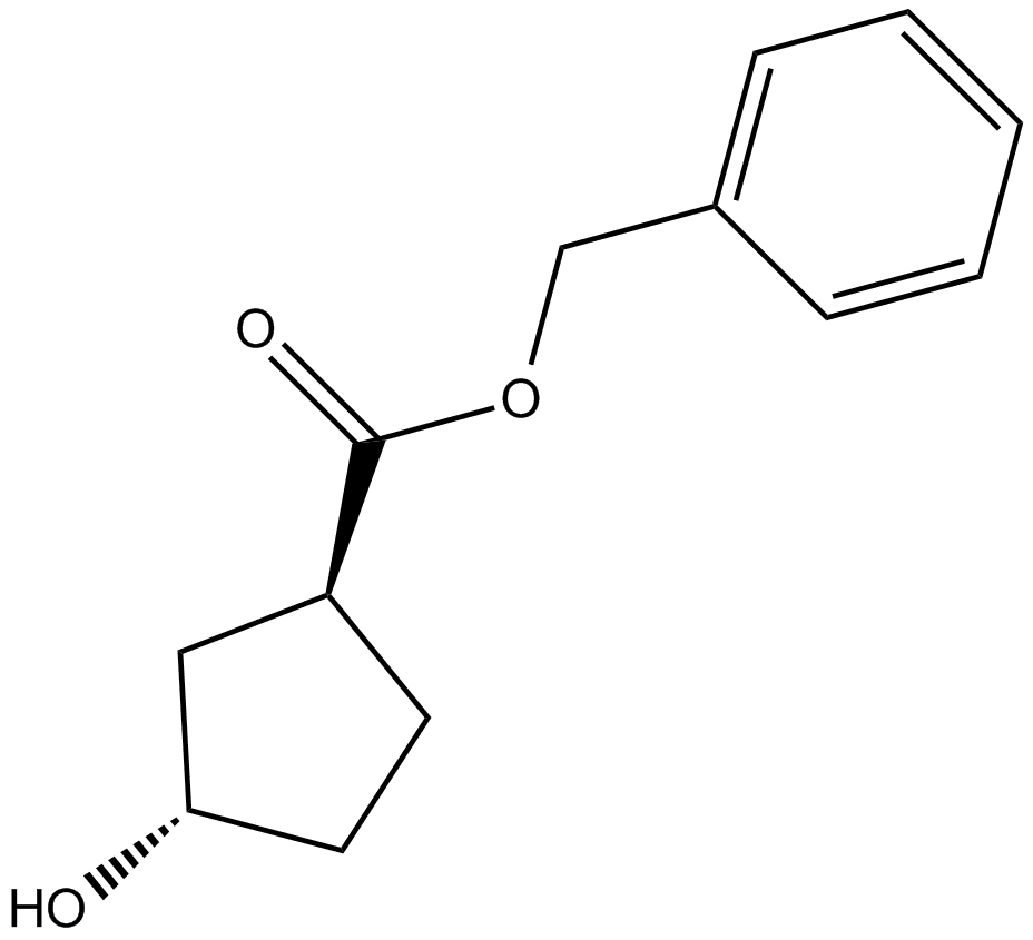 (1S,3S)-3-Hydroxycyclopentane carboxylic acid benzyl ester