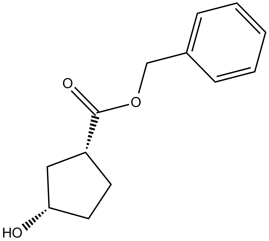(1S,3R)-3-Hydroxycyclopentane carboxylic acid benzyl ester