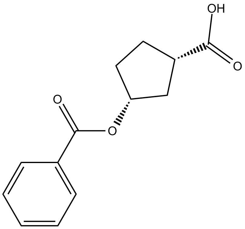 (1S,3R)-3-Benzoic acid 3-carboxycyclopentyl ester