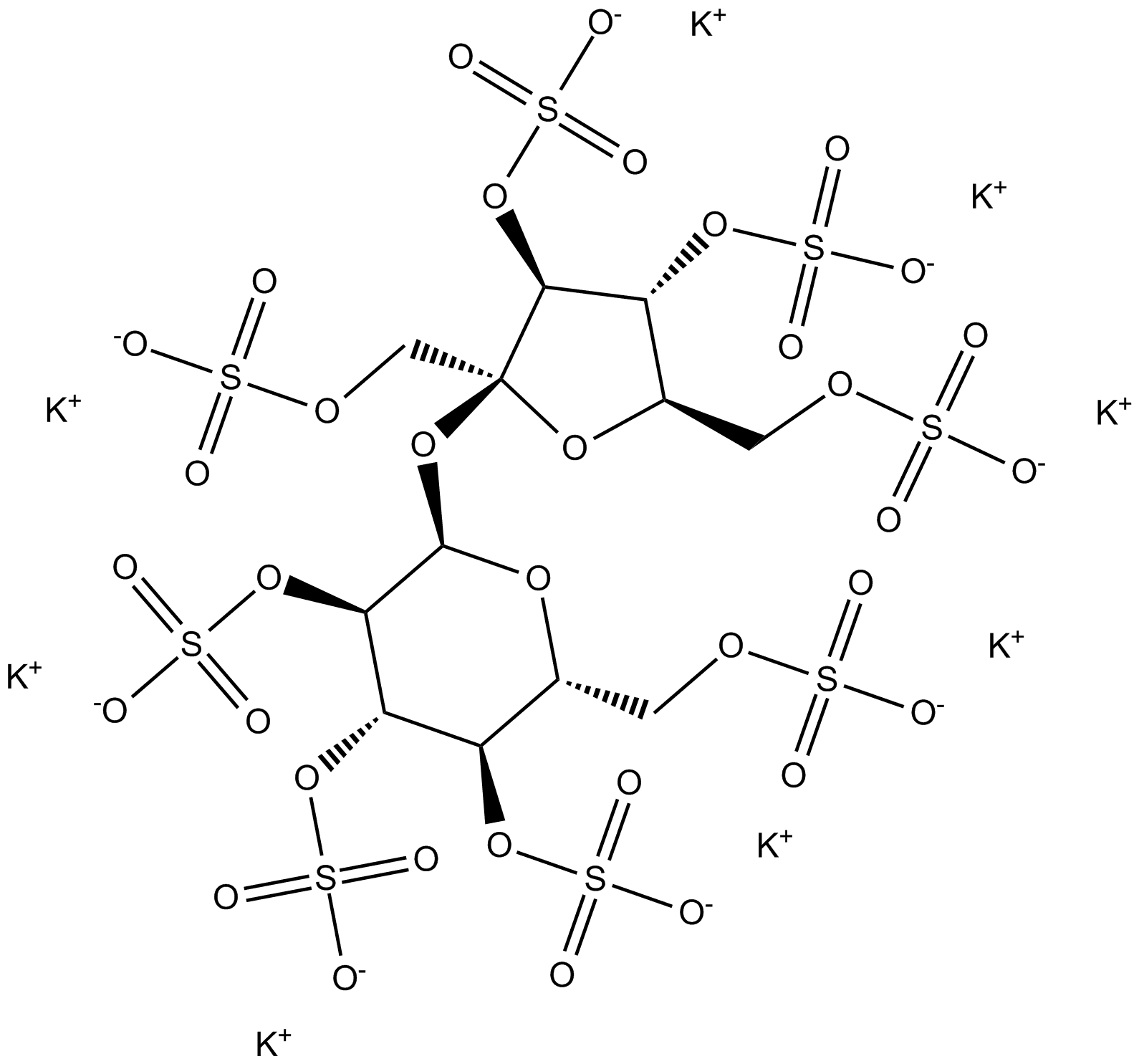 Sucrose octasulfate (potassium salt)