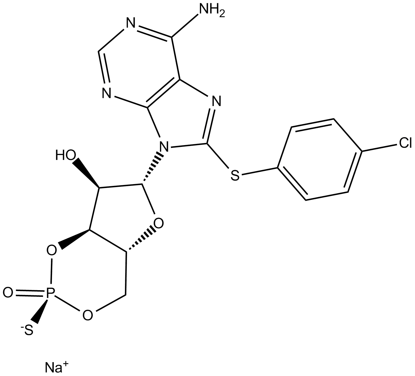 Rp-8-CPT-Cyclic AMP (sodium salt)