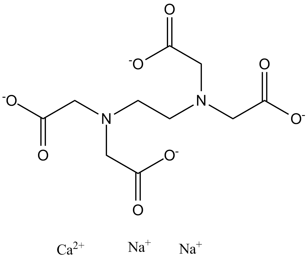 edetate calcium disodium