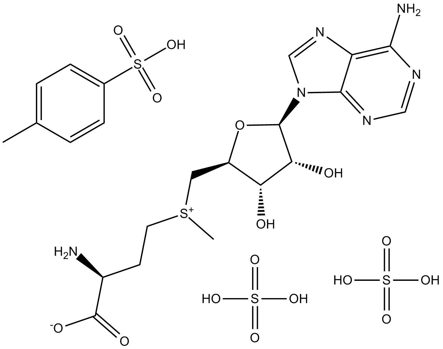 Ademetionine disulfate tosylate