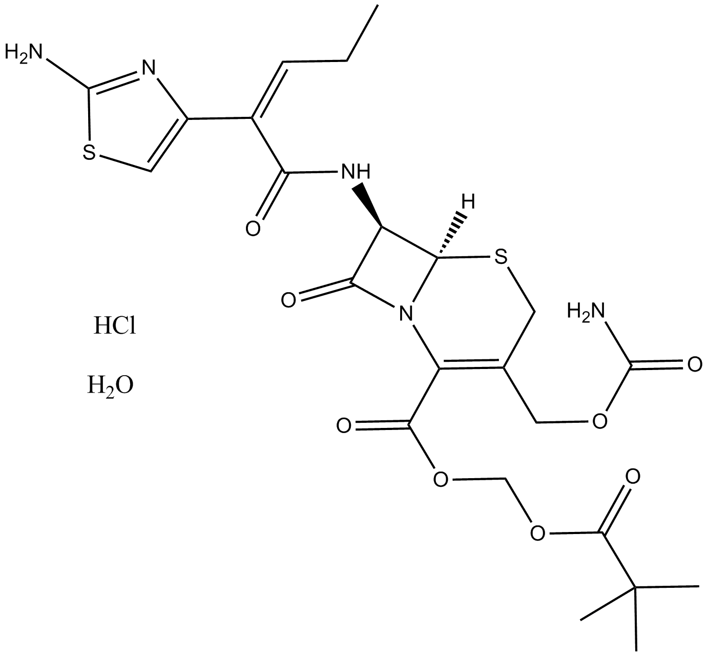 Cefcapene Pivoxil Hydrochloride