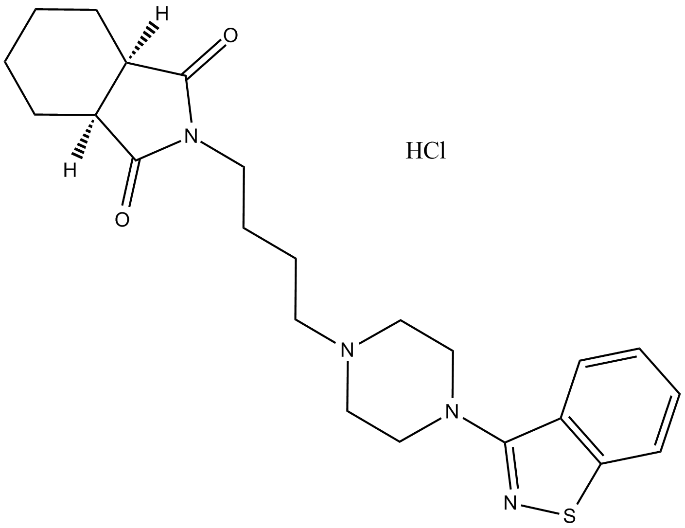 Perospirone hydrochloride