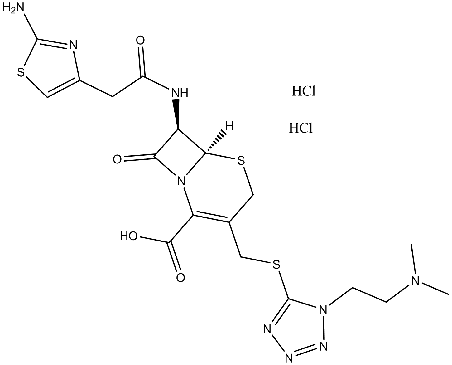 Cefotiam hydrochloride