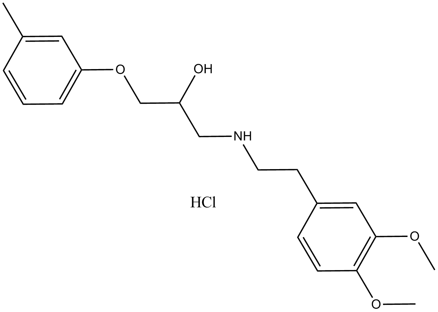 Bevantolol hydrochloride