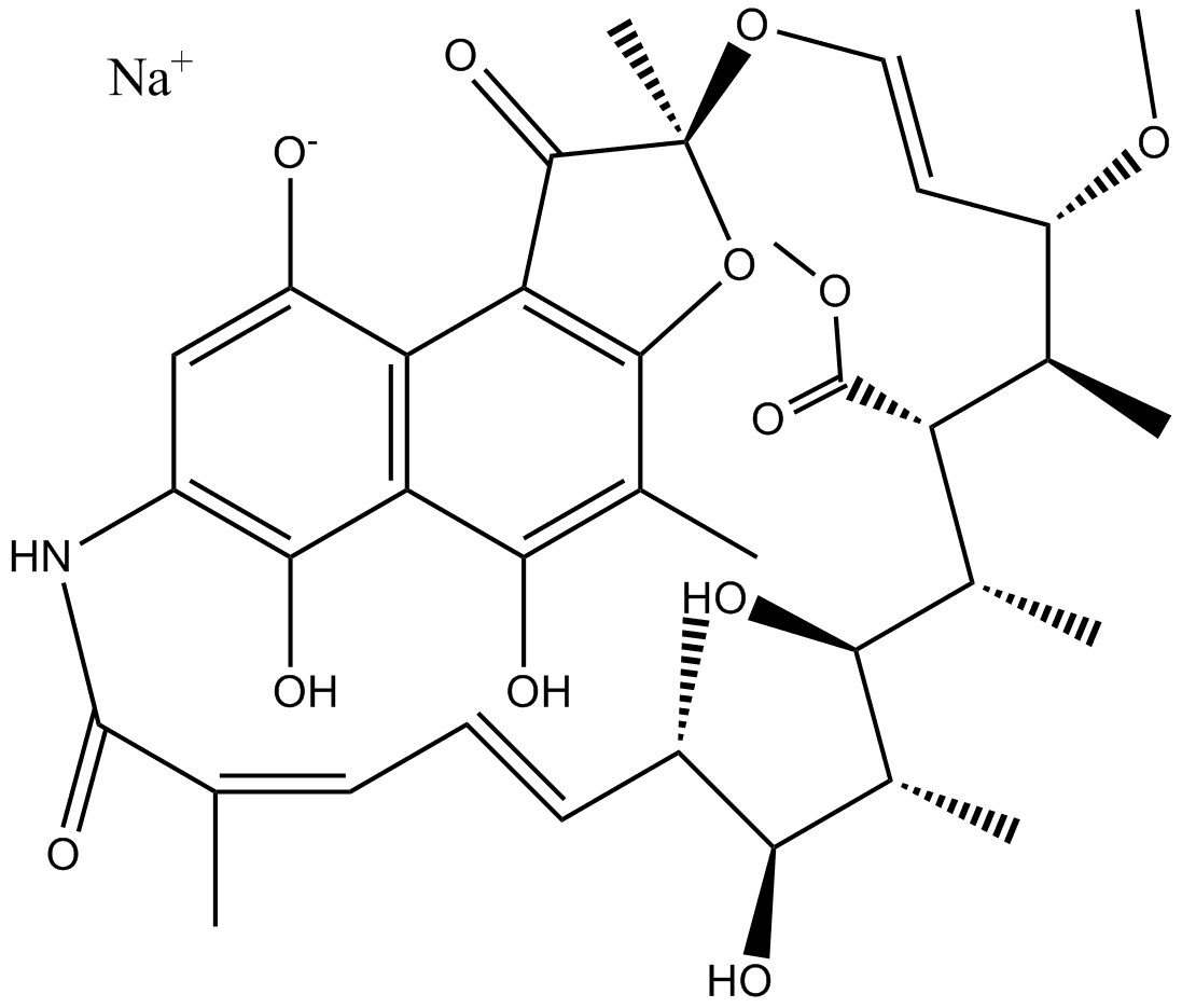 Rifamycin sodium salt