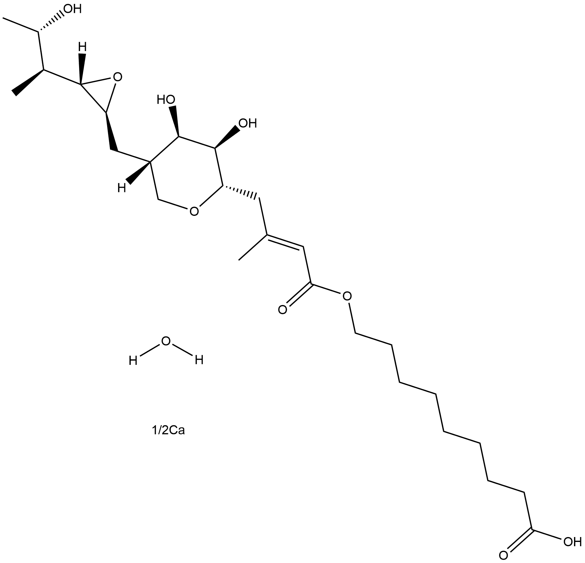 Mupirocin calcium