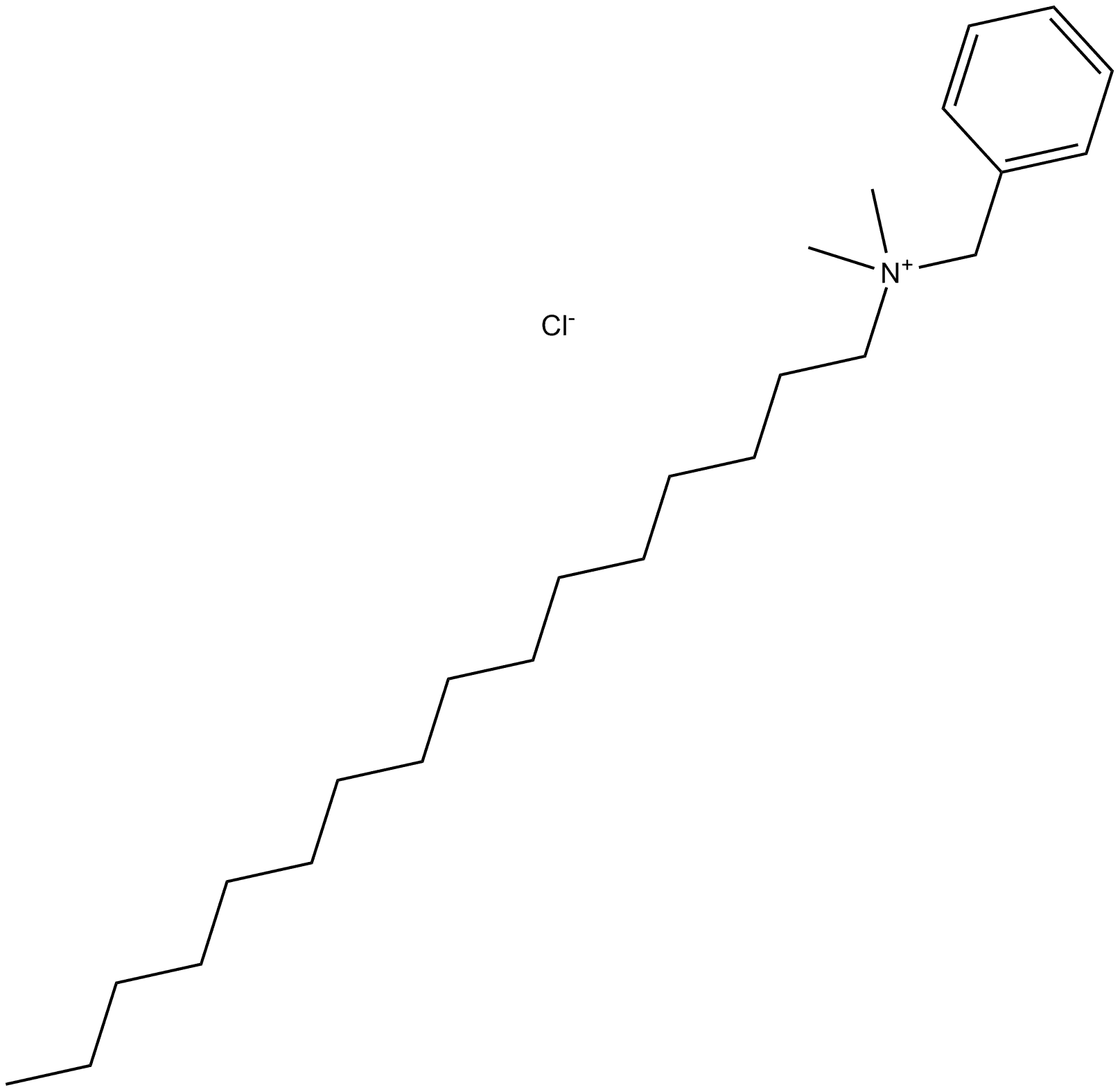 Benzylcetyldimethylammonium chloride hydrate