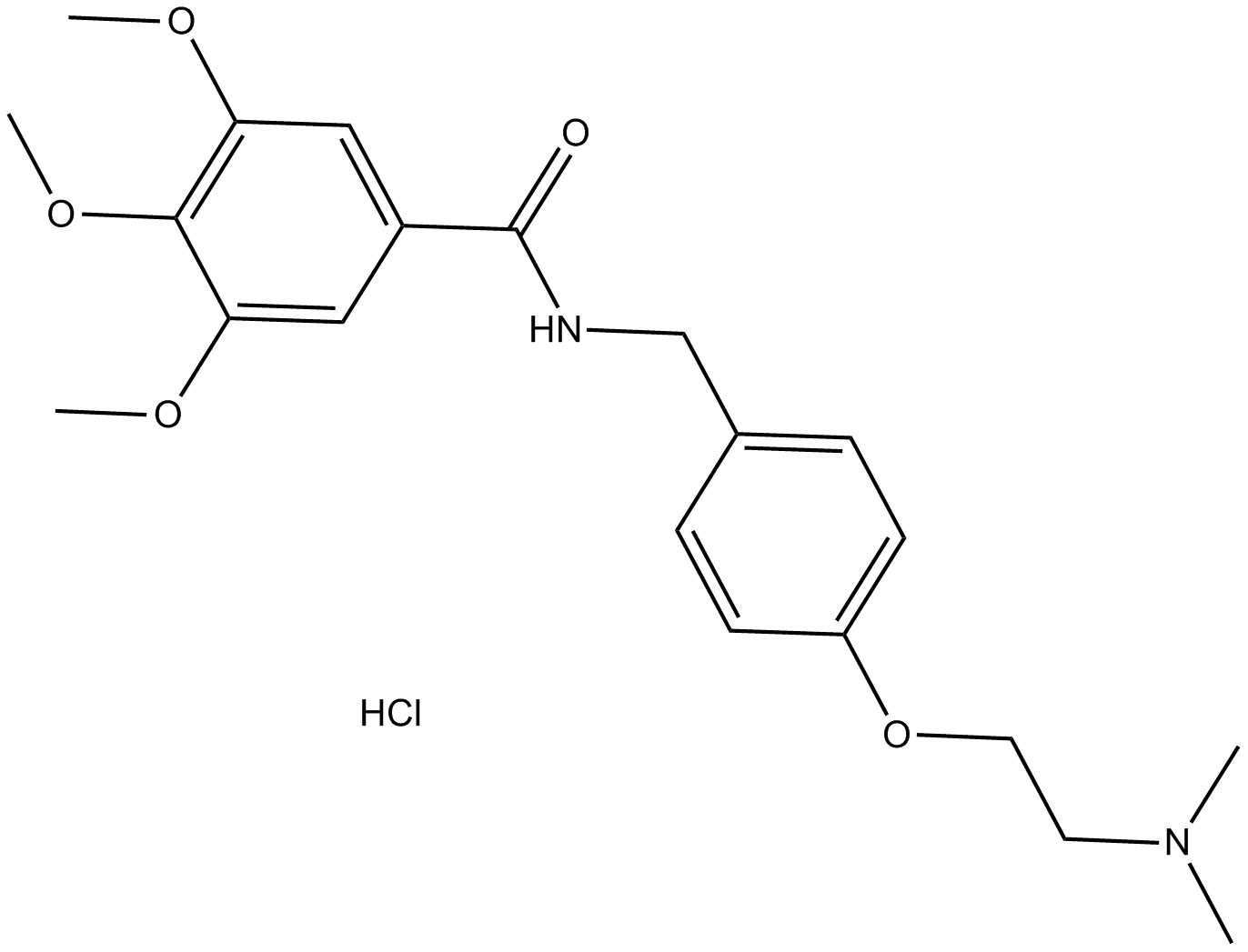 Trimethobenzamide hydrochloride