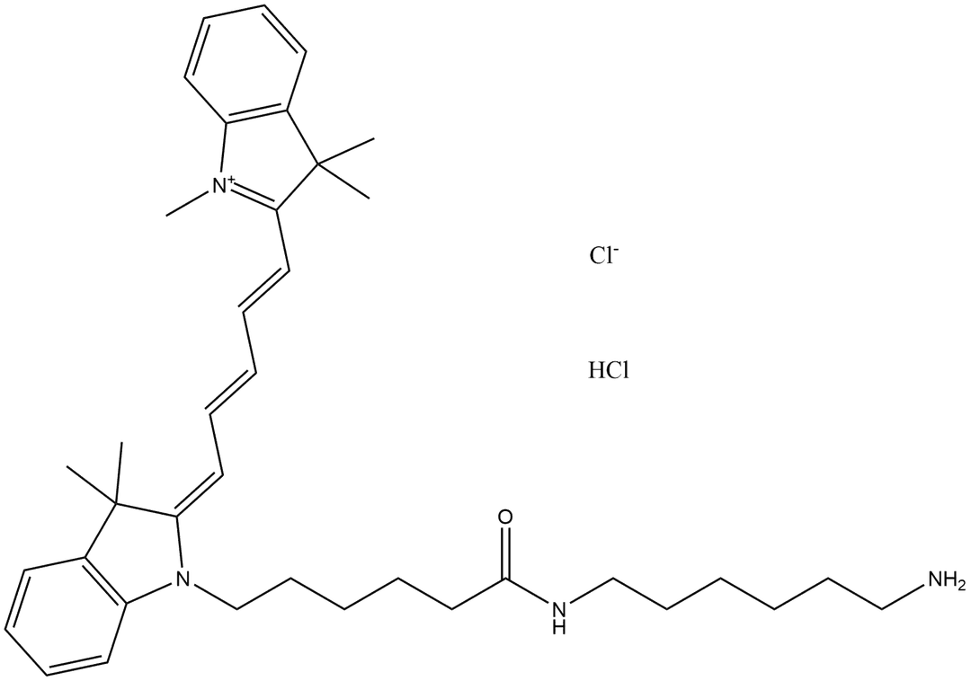 Cyanine 5 amine hydrochloride