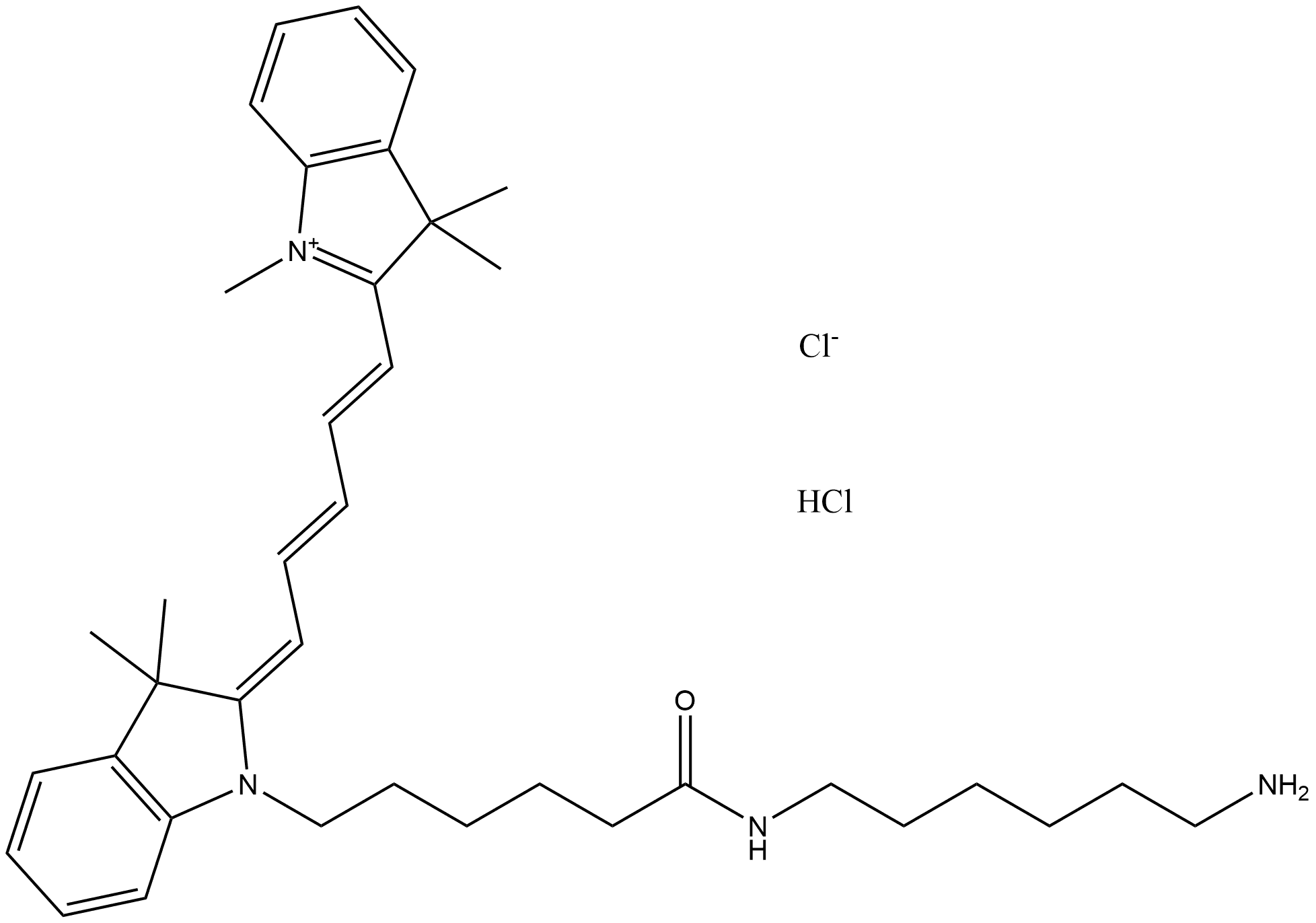 Cyanine 5 amine hydrochloride