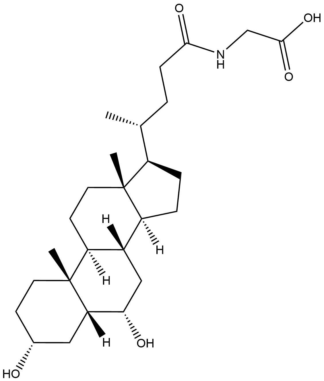 Glycohyodeoxycholic acid