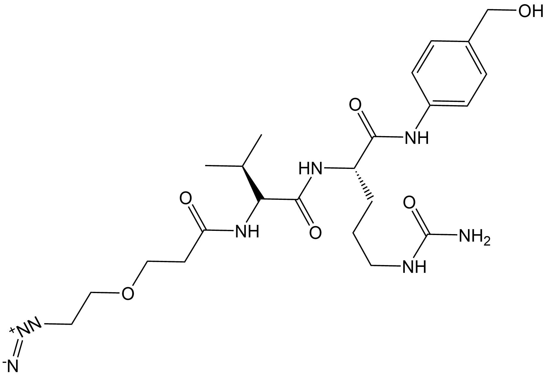 Azide-PEG1-Val-Cit-PABC-OH